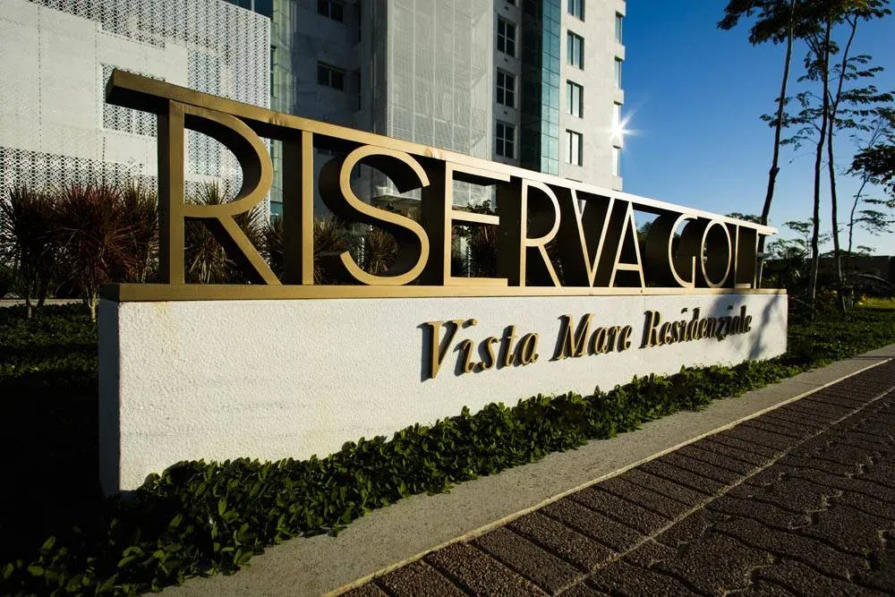 Entrada do condomínio — Riserva Golf