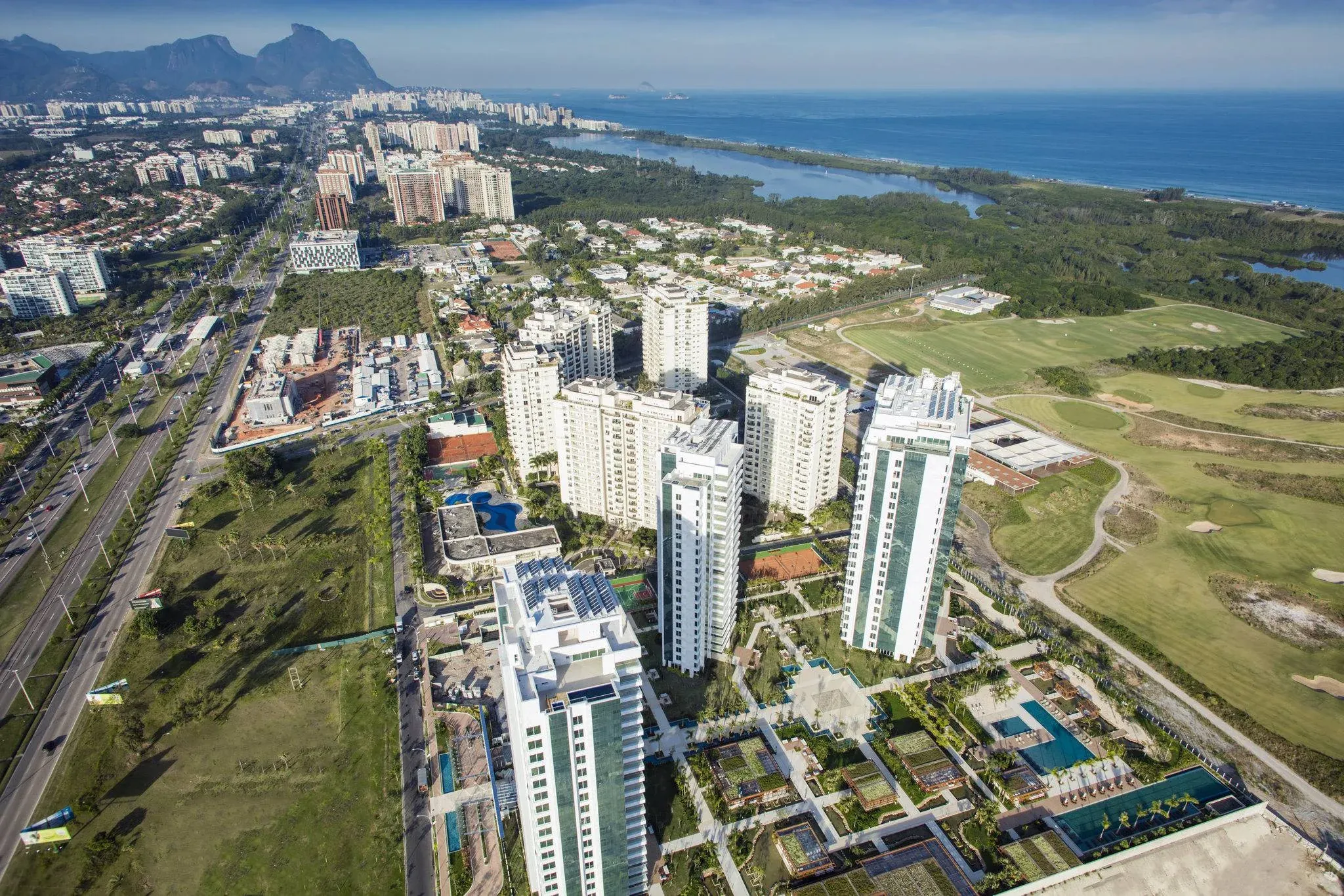 Vista aérea da região — Riserva Golf